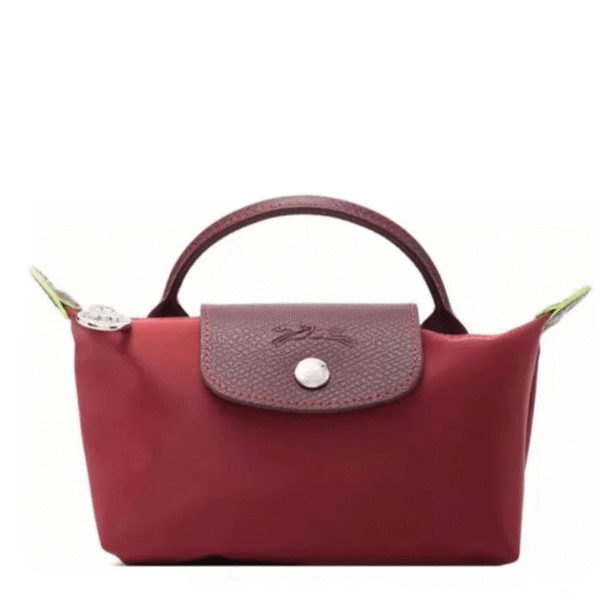 Longchamp Le Pliage Mini Crossbody – Eco Nylon & Leather Trim